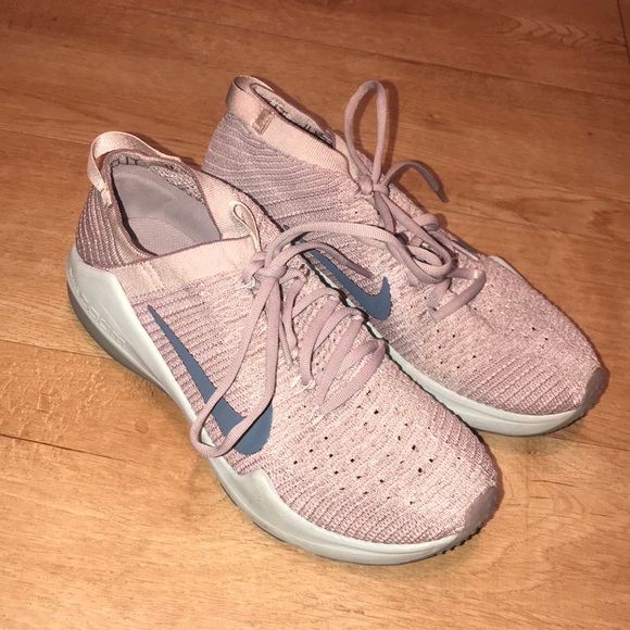 light pink running shoes